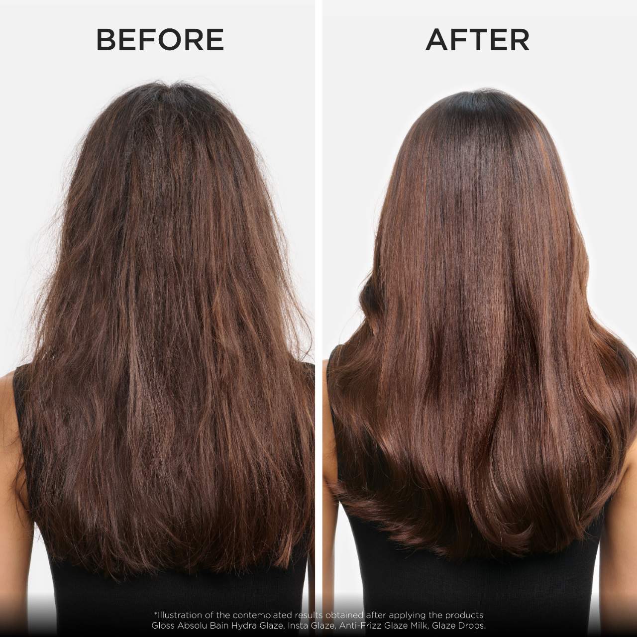 All In One Instant Glossy De Anti-Frizz Silk Milk Serum Hair Therapy