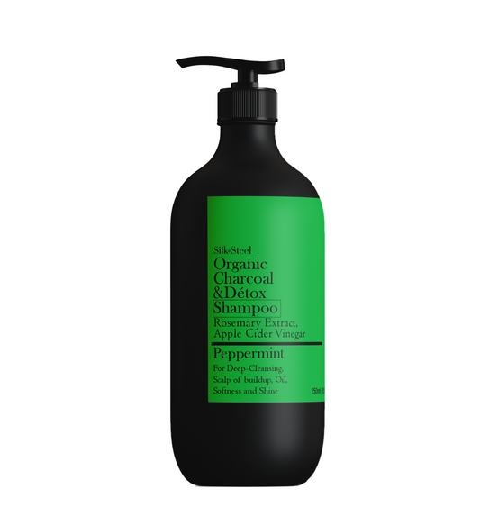 Organic Charcoal Tea Tree for Scalp Treatment Set